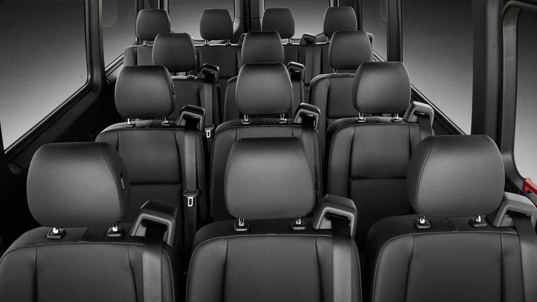 Mercedes Sprinter leather interior
